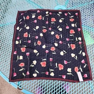 Elaine Gold Floral Silk Scarf